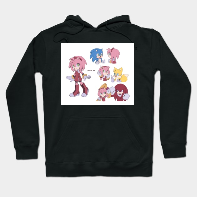 Amy Rose Hoodie by hallstheien